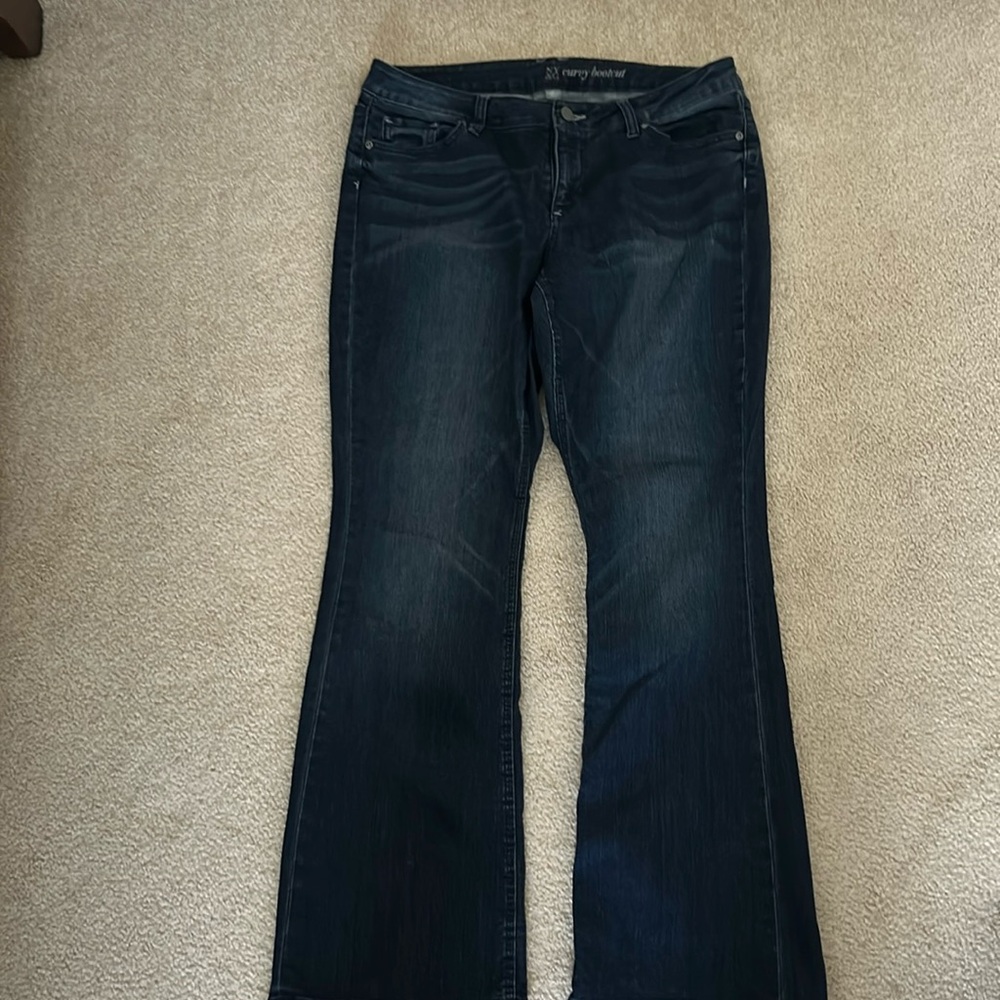 NY&C curvy bootcut jeans